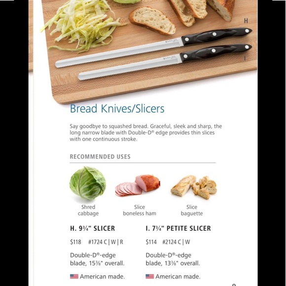 SOLD - Vintage Cutco 9 3/4” Slicer #1724 (#34) - Picture 2 of 16